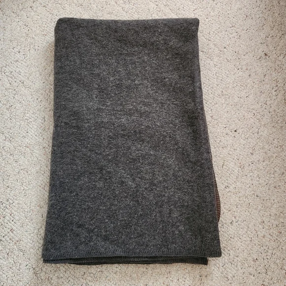 ALICIA ADAMS Alpaca Blanket Brown Striped Home Bedding 63 x 54 Made In Peru - Picture 6 of 8